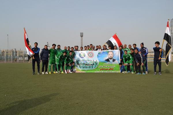 خلال مشاركته في الدوري العراقي للدرجة الاولى