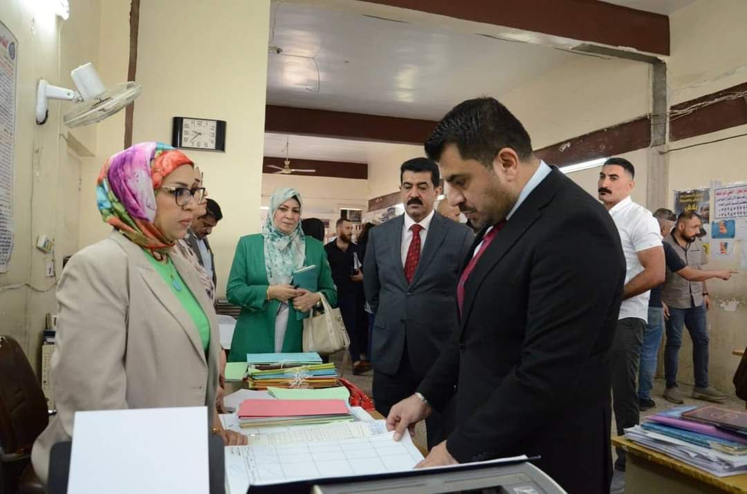 بناءً على توجيهات معالي وزير العدل د.خالد شواني بتطوير بيئة العمل في المؤسسات العدلية ..  مدير عام دائرة التنفيذ يوجه باستبدال مبنى مديريته في الكرادة